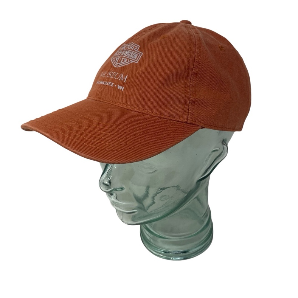 Harley Davidson Museum Men’s/ Unisex Adjustable Embroidered Strap W/Buckle Hat